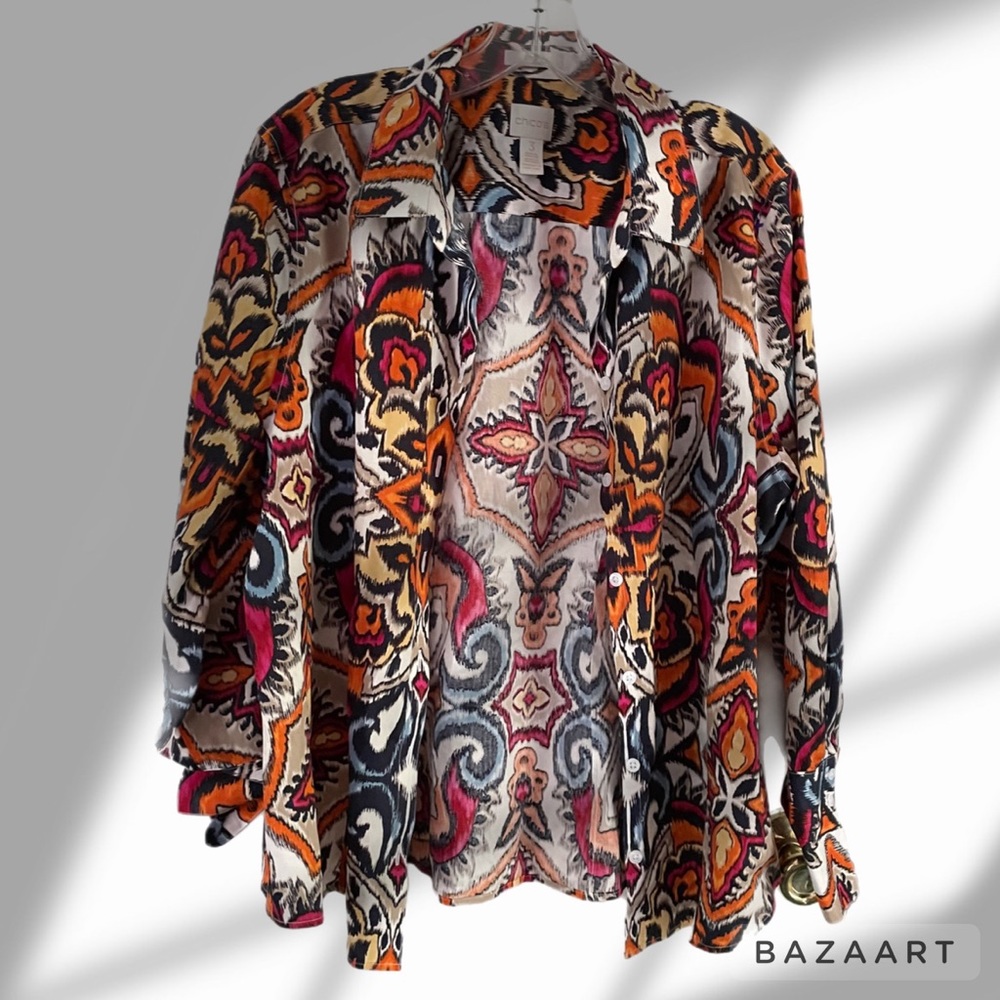 Chicos, Soft Button Up - image 1